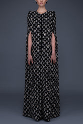 Petra Cape & Sleeveless Dress